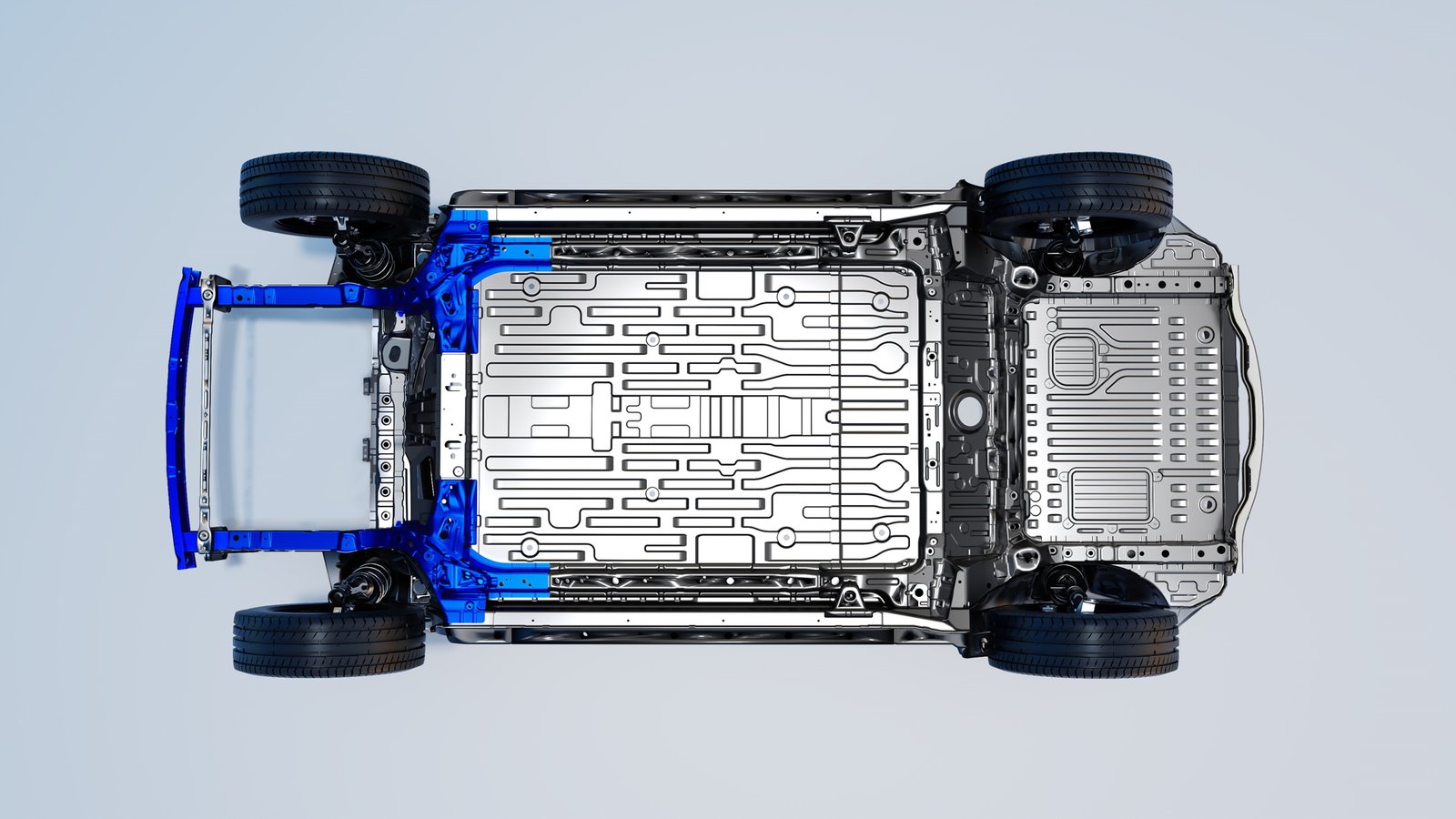 Geely EX2 - Tri directional structure