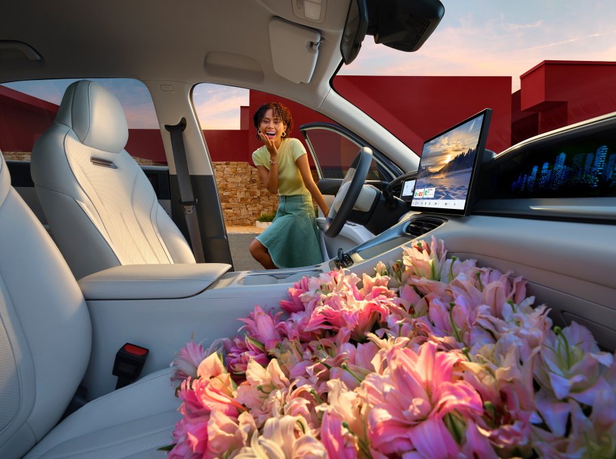 Geely EX2 storage solutions